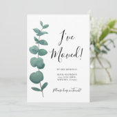 Ik heb een wijziging van het Adres Eucalyptus verp Aankondiging (Staand voorkant)