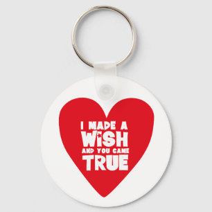 Ik heb een WISH liefdeshart gemaakt Sleutelhanger