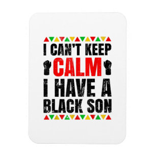 Ik heb een zwart cadeautje voor Black Mam Pap Magneet