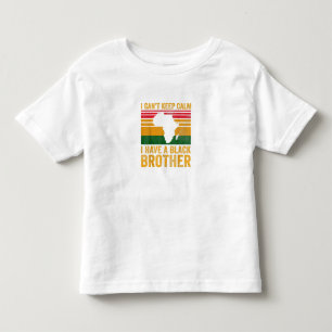 Ik Heb Een Zwarte Broer Voor Zwarte Zus Bro Kinder Shirts