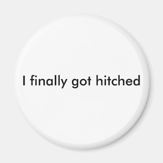 Ik heb eindelijk een magnet magneet (Voorkant)