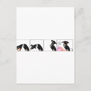 "Ik heb eten gemaakt" Briefkaart