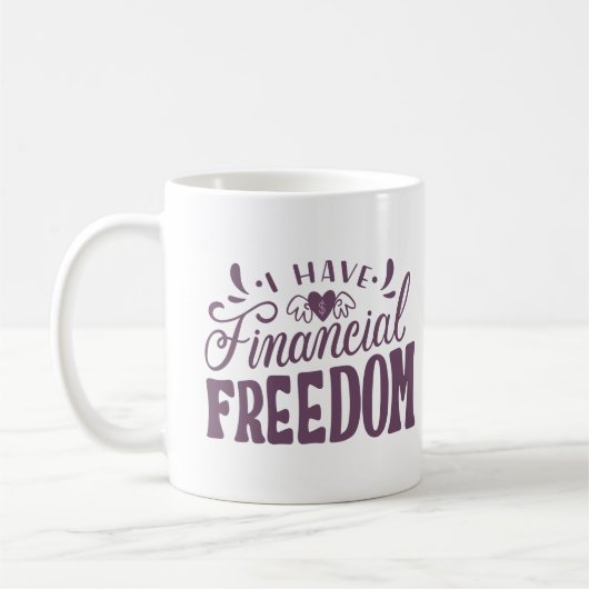 IK HEB FINANCIËLE VRIJHEID KOFFIEMOK (Links)