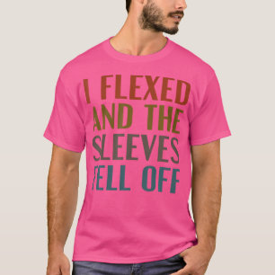 Ik heb gebogen Sleeves vallen van grappige bodybui T-shirt