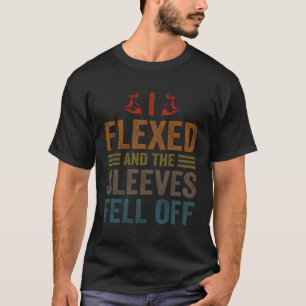 Ik heb gebogen Sleeves vallen van grappige bodybui T-shirt