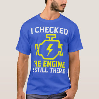 Ik heb gecontroleerd dat de motor er nog steeds gr t-shirt