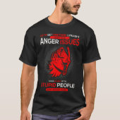 Ik heb geen angstaanjagend probleem dat ik problem t-shirt (Voorkant)