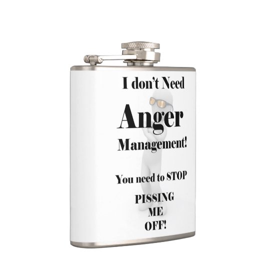 Ik heb geen beter beheer nodig. heupfles (Rechts)