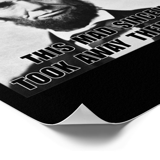 Ik heb geen Democraten gezien op 4 juli. Poster (Hoek)