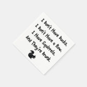 Ik heb geen eenden servet (Hoek)