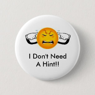 Ik heb geen hint nodig! Geocaching Swag Pin Ronde Button 5,7 Cm
