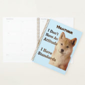 Ik heb geen houding die ik heb... planner (Display)