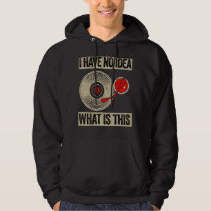 Ik heb geen idee wat dit is grappig jaren 80 jaren hoodie