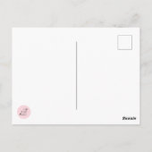 Ik heb geen idee wat ik doe briefkaart (Achterkant)