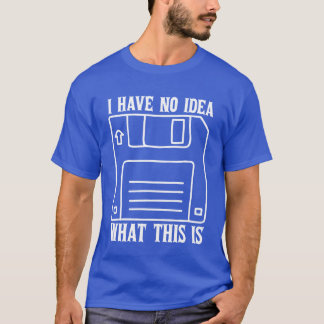 Ik Heb Geen Ideewat Dit Is 70s 80s Catchphrase cad T-shirt