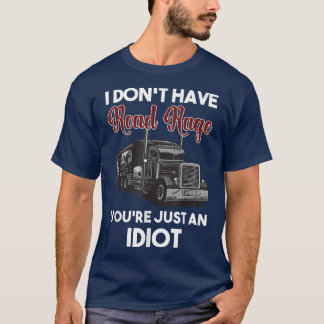 Ik heb geen kilometerrijden - trucker, vrachtwagen t-shirt