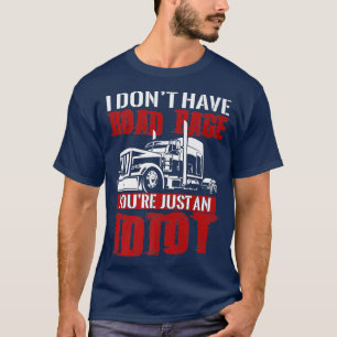 Ik heb geen kilometervreter, Trucker T shirt Funny