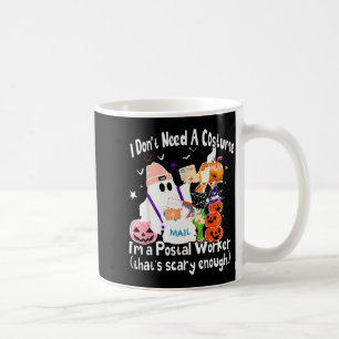 Ik heb geen kostuum nodig, ik ben een spook van ee koffiemok