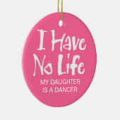 Ik heb geen leven (dans) keramisch ornament (Rechts)