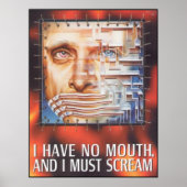 Ik heb geen mond en ik moet schreeuwen. poster (Voorkant)