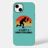 Ik heb geen pickleball, Pickleball Lover Case-Mate iPhone Case (Achterkant)