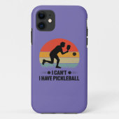 Ik heb geen pickleball, Pickleball Lover Case-Mate iPhone Case (Achterkant)