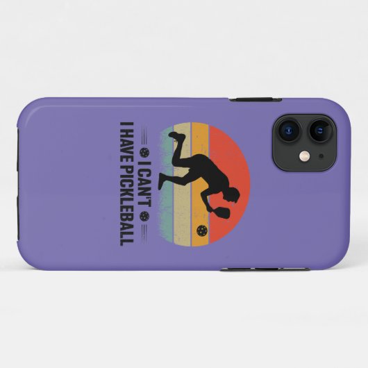 Ik heb geen pickleball, Pickleball Lover Case-Mate iPhone Case (Achterkant (horizontaal))