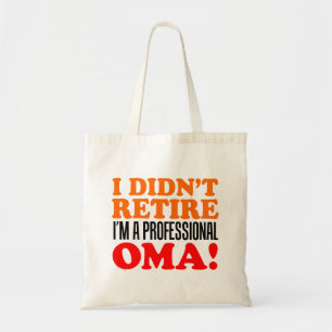 Ik heb geen professionele Oma Canvas tas gevonden