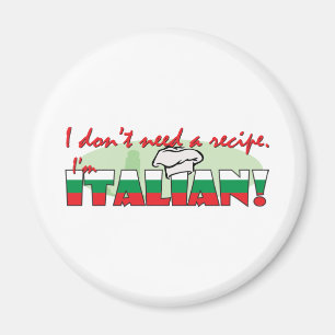 Ik heb geen recept nodig. magneet