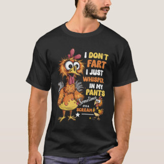 Ik heb geen scheten ik fluister gewoon in mijn bro t-shirt
