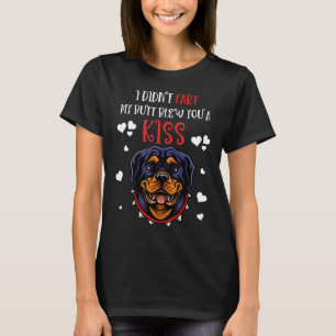 Ik heb geen scheten laten vallen en je een kus ges t-shirt