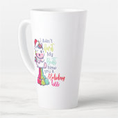 Ik heb geen scheten laten vallen en je een vakanti latte mok (Linkerhoek)