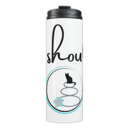 Ik heb geen schouders vandaag thermosbeker