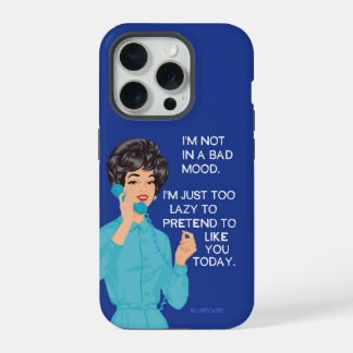 Ik heb geen slecht humeur. iPhone 15 pro hoesje