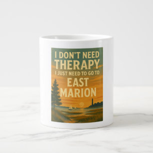 Ik heb geen therapie nodig, ik heb alleen East Mar Extra Grote Beker