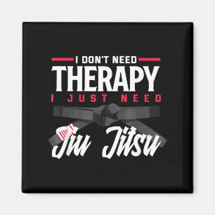 Ik heb geen therapie nodig, ik heb alleen Jiu Jits Magneet