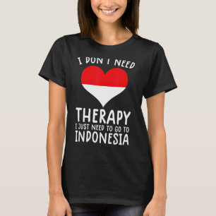 Ik heb geen therapie nodig. Ik moet alleen naar In T-shirt
