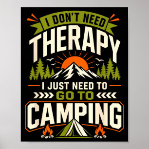 Ik heb geen therapie nodig, ik moet gewoon gaan ka poster