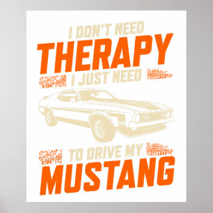 Ik heb geen therapie nodig, ik moet gewoon mijn Mu Poster