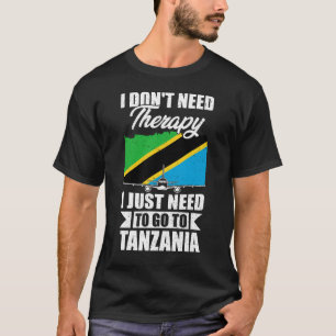 Ik heb geen therapie nodig. Ik moet gewoon naar Ta T-shirt