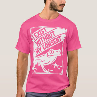 Ik heb geen toestemming voor kikker t-shirt