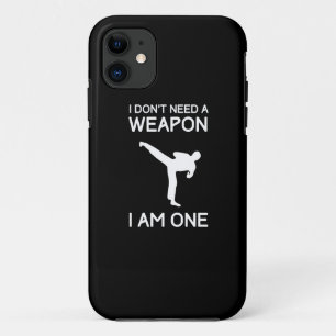 Ik heb geen wapen nodig iPhone 11 hoesje
