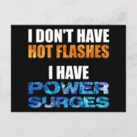 Ik heb geen warme flitsen... ik heb stroompieken.