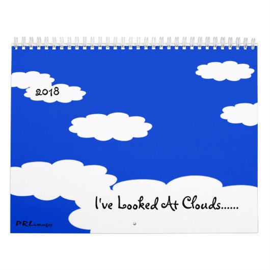 Ik heb gekeken naar Clouds 2018 Calendar Kalender (Hoes)