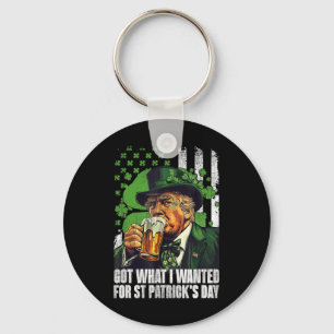 Ik heb gekregen wat ik wilde voor St Patrick's Day Sleutelhanger