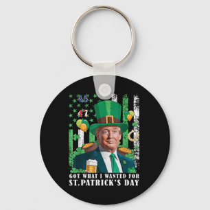 Ik heb gekregen wat ik wilde voor St Patrick's Day Sleutelhanger