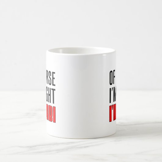 Ik heb gelijk dat ik Babi Tsjechisch oma ben Koffiemok (Center)