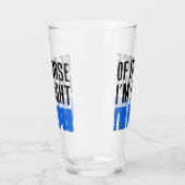 Ik heb gelijk dat ik Papou Griekse grootvader ben Glas (Rechts)