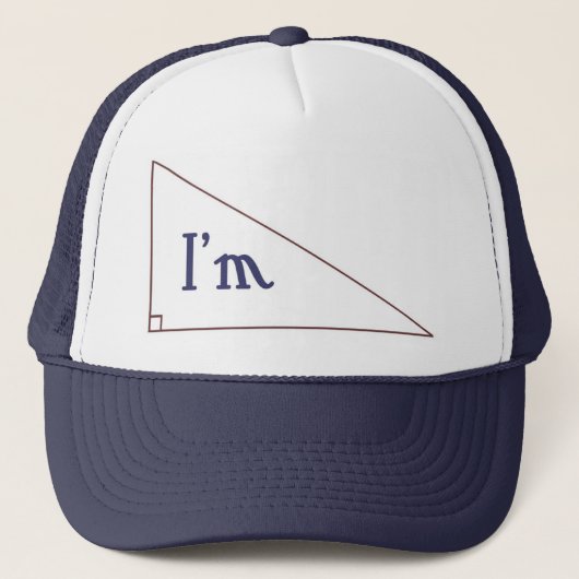 Ik heb gelijk. trucker pet (Voorkant)