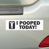 IK HEB GEOPT BUMPERSTICKER (Op auto)